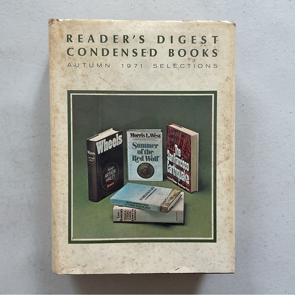 Vintage Other - Vintage Reader’s Digest Condensed Books Autumn 1971 Hardcover Book